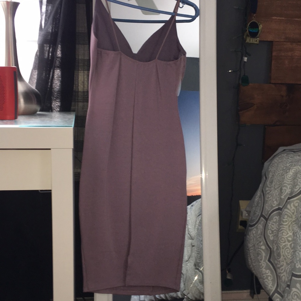Purple bodycon dress - Picture 2 of 5